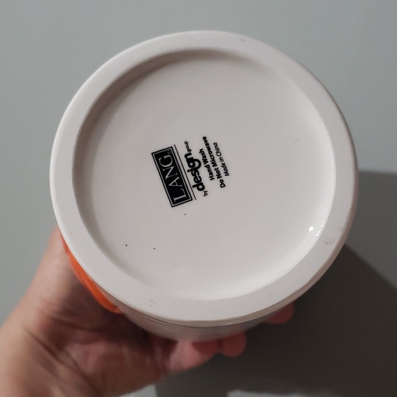 Hand Painted Ceramic Pumpkin Canister NWT - Picture 5 of 5